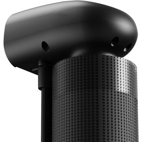 Mama Kiddies Rolling Safe kihúzható biztonsági kapu fekete színben