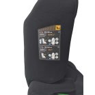 Mama Kiddies i-Fix Grand 2az1-ben biztonsági autósülés (100 -150 cm) fekete színben