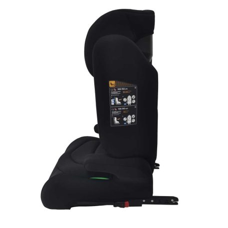 Mama Kiddies i-Fix Grand 2az1-ben biztonsági autósülés (100 -150 cm) fekete színben