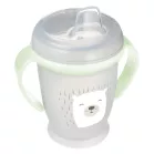 LOVI Cseppmentes itatópohár világító fogantyúval 250 ml BUDDY BEAR 6hó+