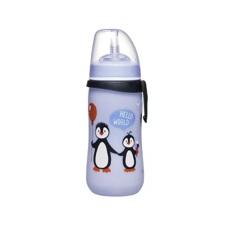 NIP Szívószálas itató fiús 330ml 12+