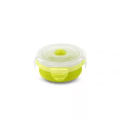 Nuvita összecsukható szilikon tányér 230ml - zöld