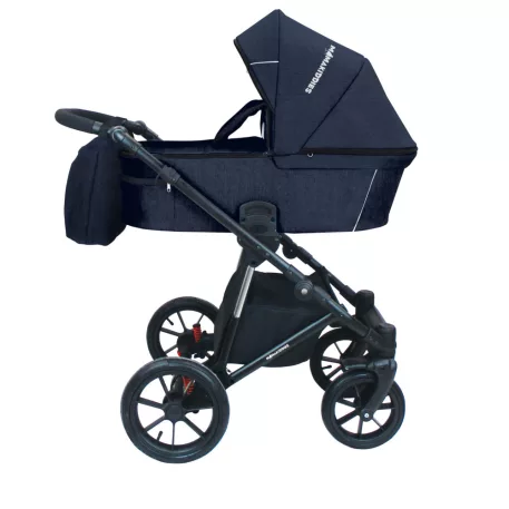 Mama Kiddies Gino kék babakocsi pelenkázótáskával