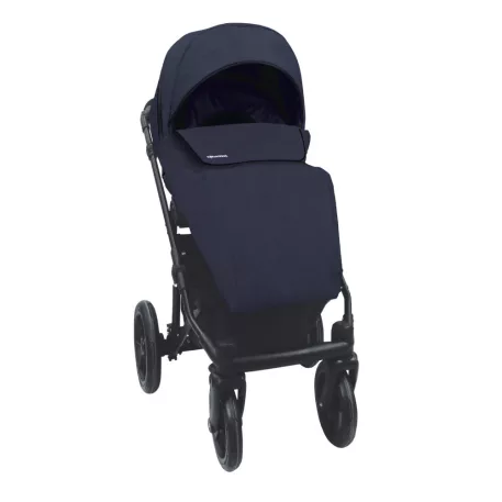 Mama Kiddies Gino kék babakocsi lábzsákkal