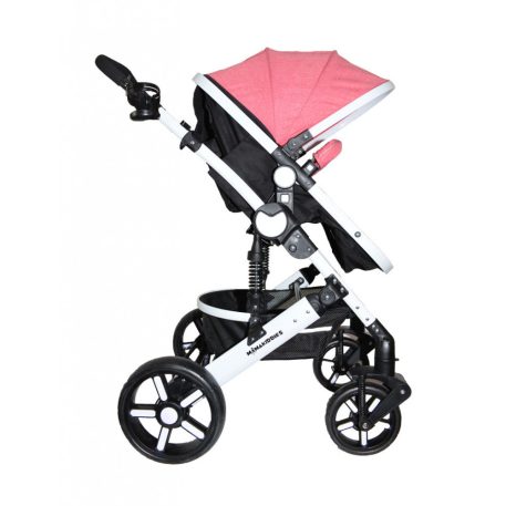 Mama Kiddies Venus 3az1-ben multifunkciós babakocsi kiegészítőkkel pink színben + Ajándék