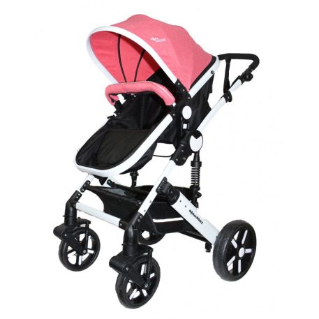 Mama Kiddies Venus 3az1-ben multifunkciós babakocsi kiegészítőkkel pink színben + Ajándék