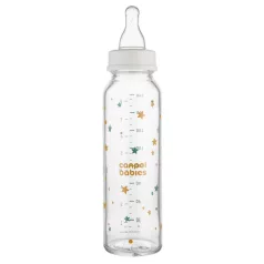 Canpol babies Keskeny nyakú cumisüveg TOYS 240ml