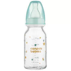 Canpol babies Keskeny nyakú cumisüveg TOYS 120ml