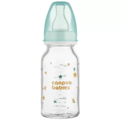 Canpol babies Keskeny nyakú cumisüveg TOYS 120ml