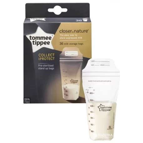Tommee Tippee anyatejtároló zacskó 350ml (36 db-os)