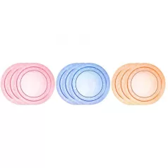 Tommee Tippee Basics etetőtányér 3db-os - kék
