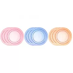 Tommee Tippee Basics etetőtányér 3db-os - kék