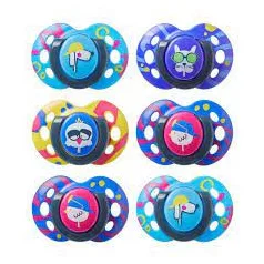   2 db BPA-mentes 6-18hó Tommee Tippee Fun játszócumi - lányos