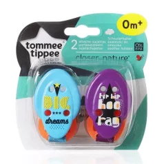   Tommee Tippee cumitartó lánc 2 db - kék, lila - big dreams