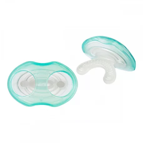 2 db Tommee Tippee Rágóka a fogzás kezdetétől 3 hó+ zöld színben