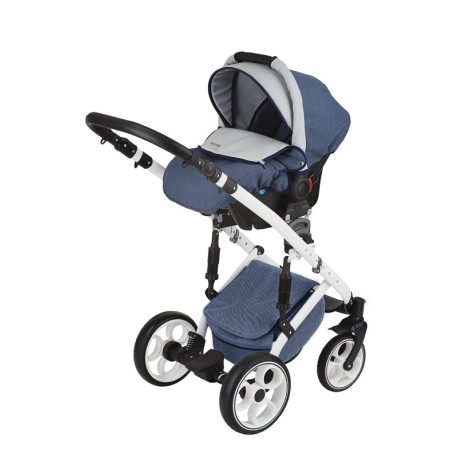 Mama Kiddies Prometheus Blue 3az1-ben multifunkciós babakocsi kiegészítőkkel + Ajándék