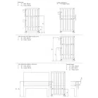 Klups Piccolino kiságy fehér színben - 90x40