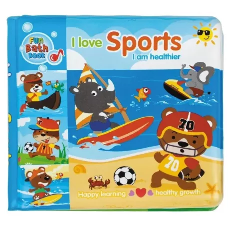Bambam fürdőkönyv - sportok