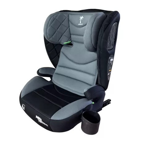 Mama Kiddies i-Fix Corsica biztonsági autósülés (100 -150 cm) világosszürke színben + Ajándék 