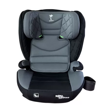 Mama Kiddies i-Fix Corsica biztonsági autósülés (100 -150 cm) világosszürke színben + Ajándék 