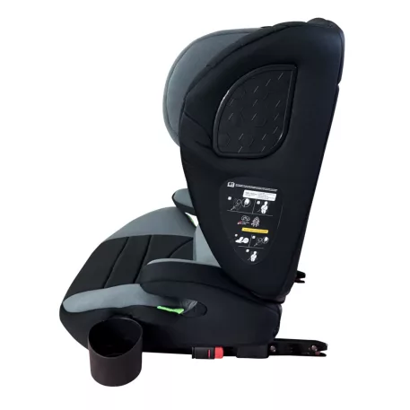 Mama Kiddies i-Fix Corsica biztonsági autósülés (100 -150 cm) világosszürke színben + Ajándék 