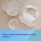 Canpol babies Szilikon előke zsebbel zöld