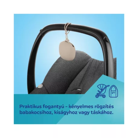 Canpol babies Szilikon cumitartó tok bézs