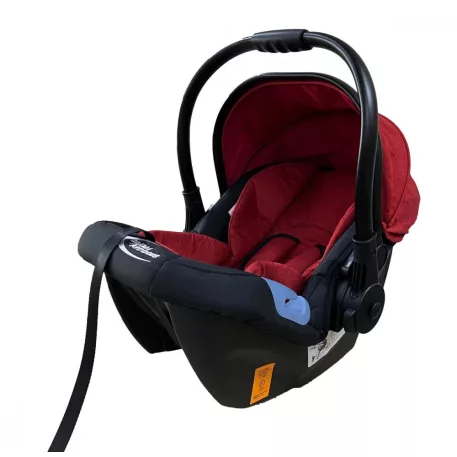 Mama Kiddies autós babahordozó piros-fekete színben ajándék szűkítőbetéttel