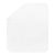 Polár takaró nyomott mintával 90×70 cm - fehér