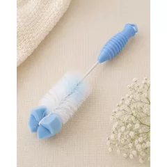BB szivacsos cumisüveg tisztító kefe kék