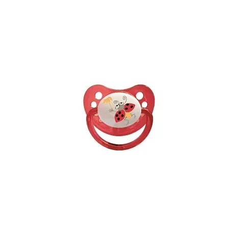 1db Baby Bruin ortodontikus szilikon játszócumi 2-es méret Katica