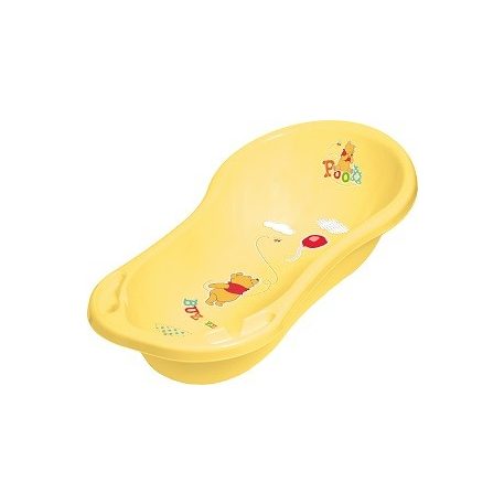 Disney detská vanička s praktickou vypúšťacou zátkou, farba žltá