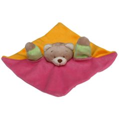 Baby Bruin macikás báb plüss kendő 20*20 cm - színes