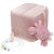 Baby Bruin plüss kocka tengeri állatok 3D 10x10x10 cm - rózsaszín
