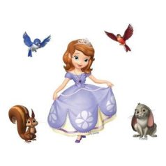 Fali dekoráció Sófia Hercegnő és barátai