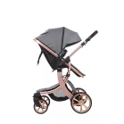 Mama Kiddies Sun Grey ELITE 3az1-ben babakocsi kiegészítőkkel szürke színben + Ajándék