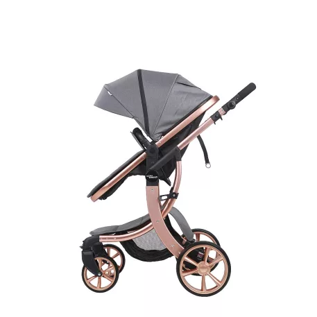 Mama Kiddies Sun Grey ELITE 3az1-ben babakocsi kiegészítőkkel szürke színben + Ajándék