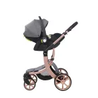 Mama Kiddies Sun Grey ELITE 3az1-ben babakocsi kiegészítőkkel szürke színben + Ajándék