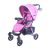 Detský športový kočík Mama Kiddies Light4 Go, farba pink + Nánožník + Darček