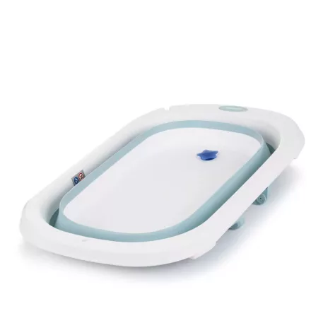 Chipolino Isla összecsukható kád hálós babatartóval 81 cm - Blue
