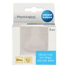Canpol babies Szilikon etetőcumi az S-alakú cumisüvegekhez 0hó+ 2db mini