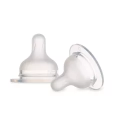   Canpol babies Szilikon etetőcumi az S-alakú cumisüvegekhez 9hó+ 2db gyors