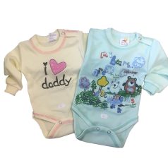 1 db hosszú ujjú body - 62-es fiús