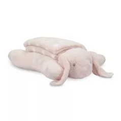   Lorelli Poffy Duo Baba Takaró és Párna Szett – Peach Bunny