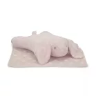 Lorelli Poffy Duo Baba Takaró és Párna Szett – Peach Bunny