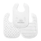 Lorelli Natural tépőzáras előke 3db - Unisex