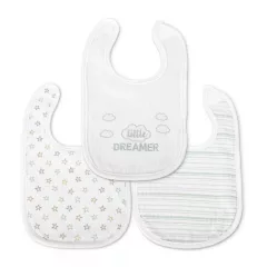 Lorelli Natural tépőzáras előke 3db - Unisex