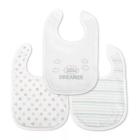 Lorelli Natural tépőzáras előke 3db - Unisex