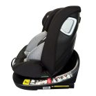 ISOFIX-es 360°-ban forgatható Mama Kiddies iSize Capry biztonsági autósülés (40 -150 cm) fekete színben + Ajándék