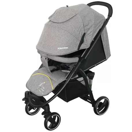 Mama Kiddies Aqua sport babakocsi szürke színben ajándék lábzsákkal és esővédővel